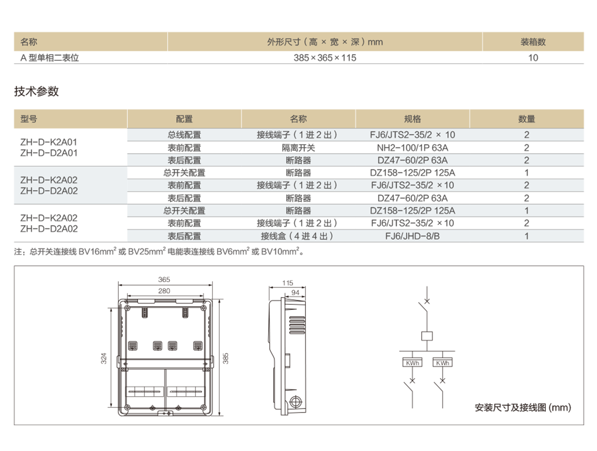 ZH-D-K2A  D2A单相二表位(小号)插卡式 电子式电表箱-2.png